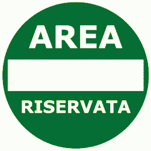 area riservata